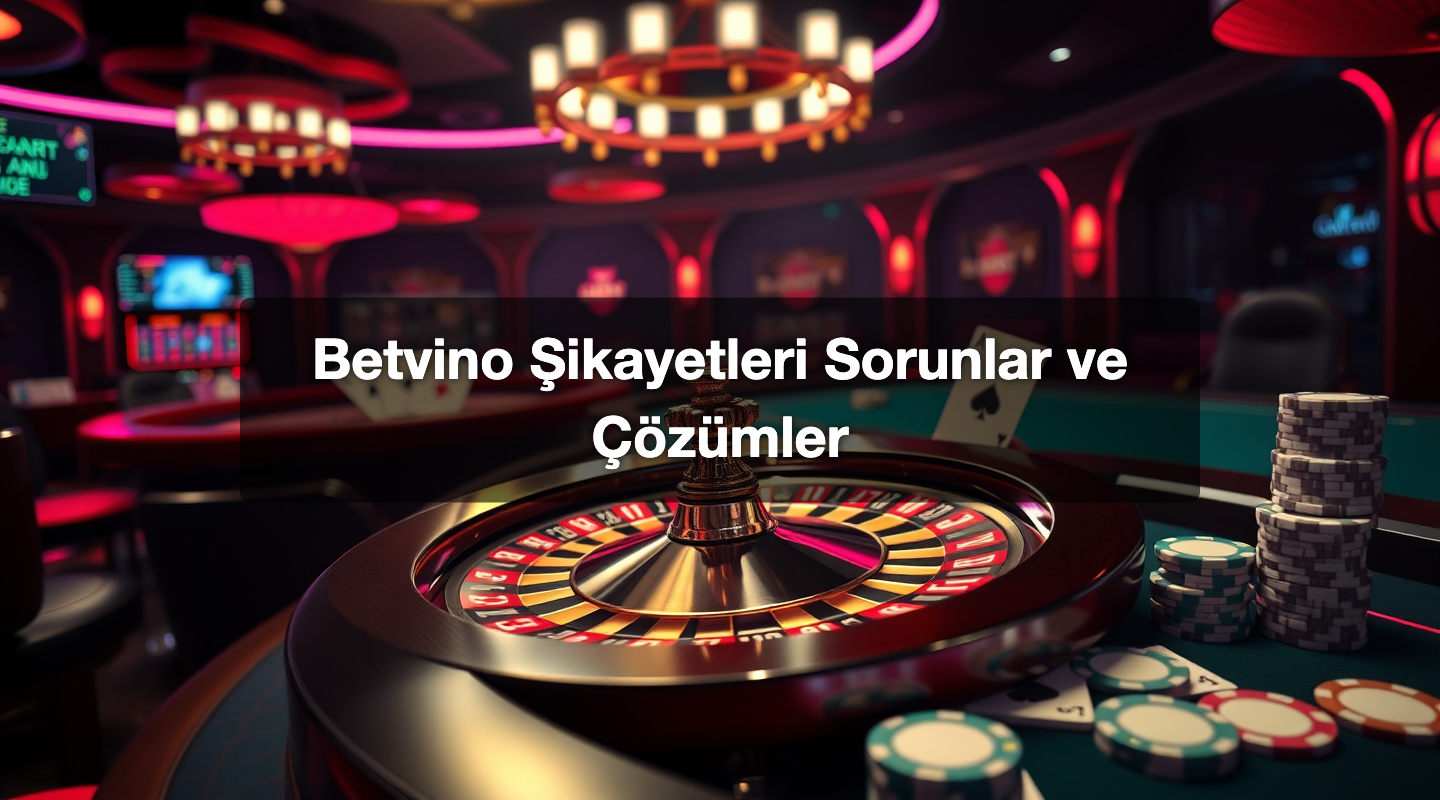 Betvino Şikayetleri Sorunlar ve Çözümler